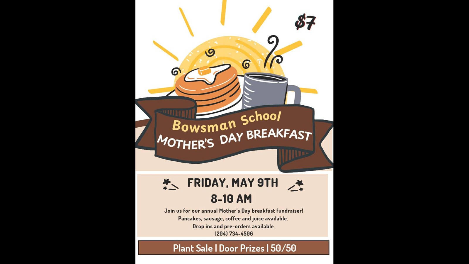 Bowsman School Annual Mother's Day Breakfast