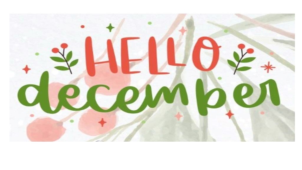 December Newsletter and Calendar 2025