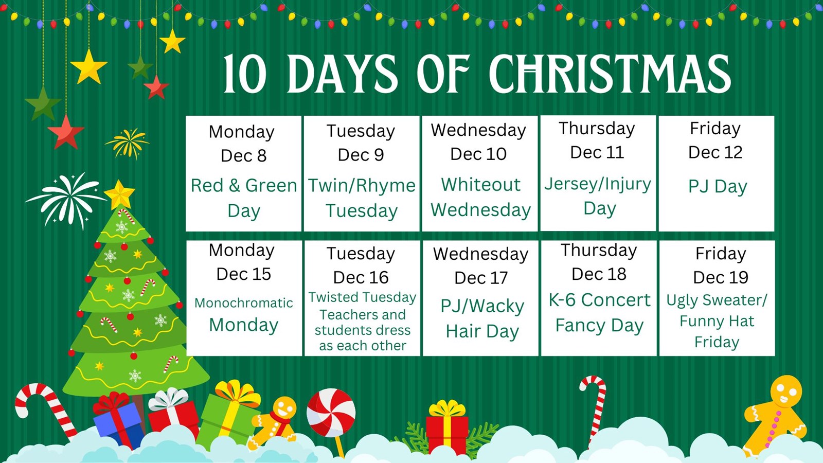 10 Days of Christmas