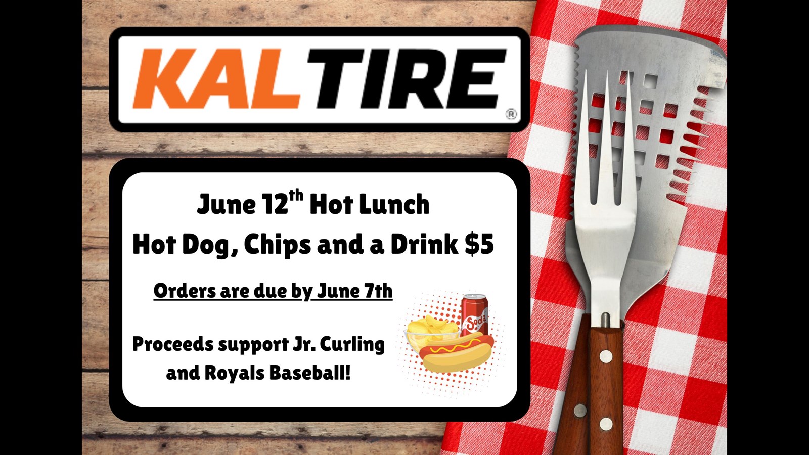 Hot Lunch - KalTire BBQ 