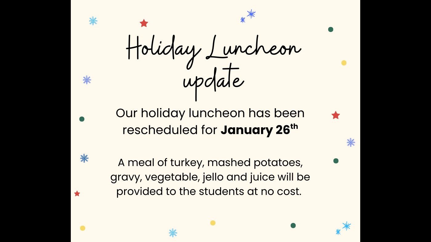 Holiday Luncheon