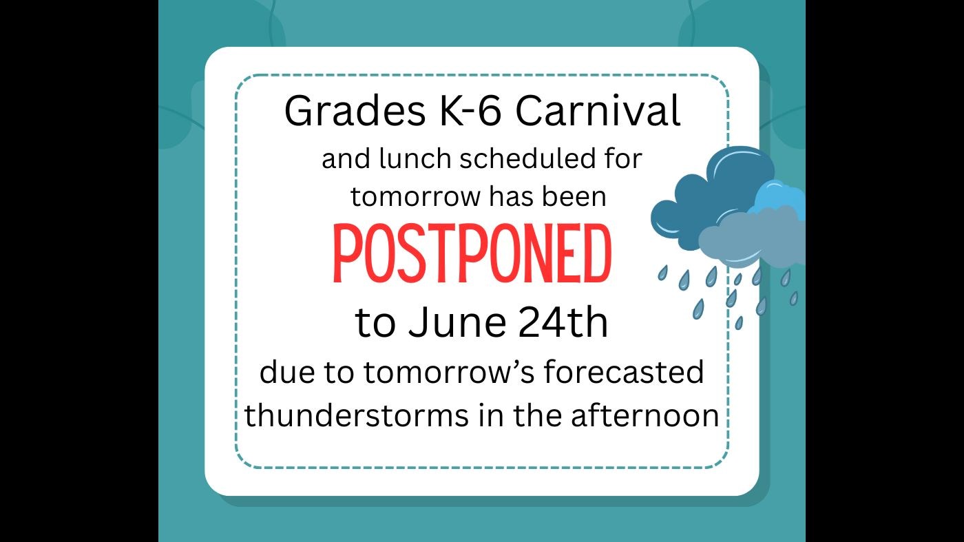 Carnival POSTPONED