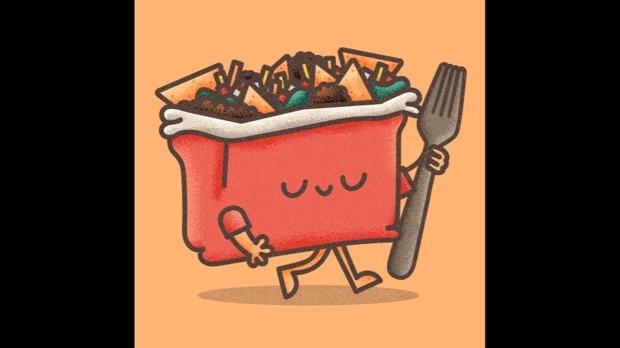 Hot Lunch - Taco in a Bag