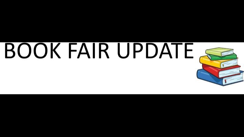 Book Fair Update