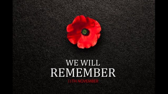 Remembrance Day-November 11-No School