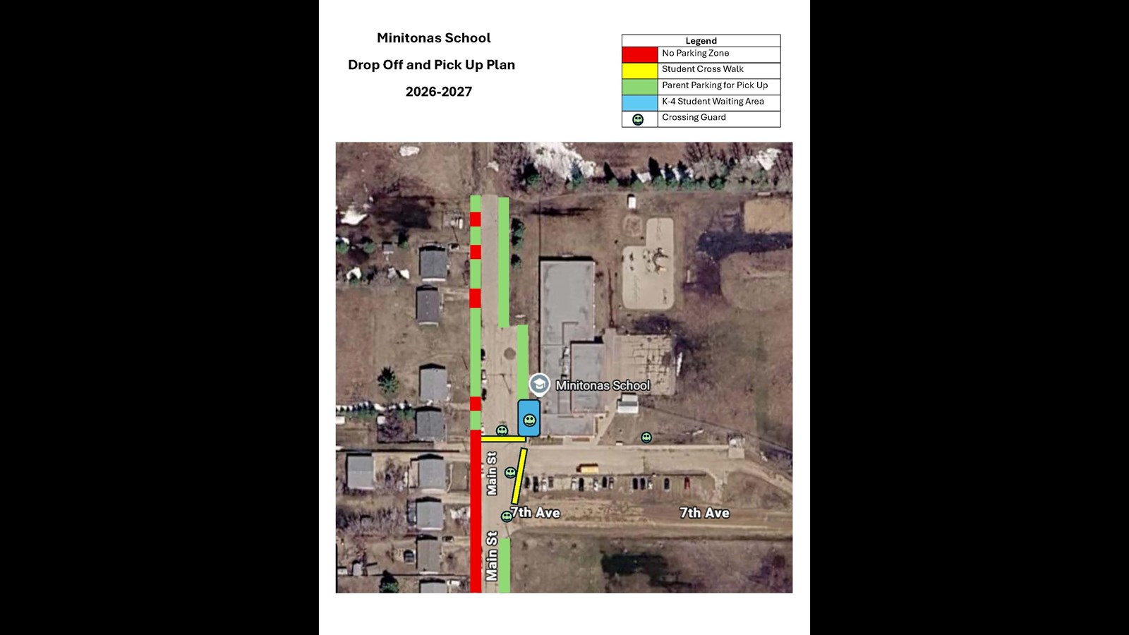 Drop Off and Pick Up Plan for Students 