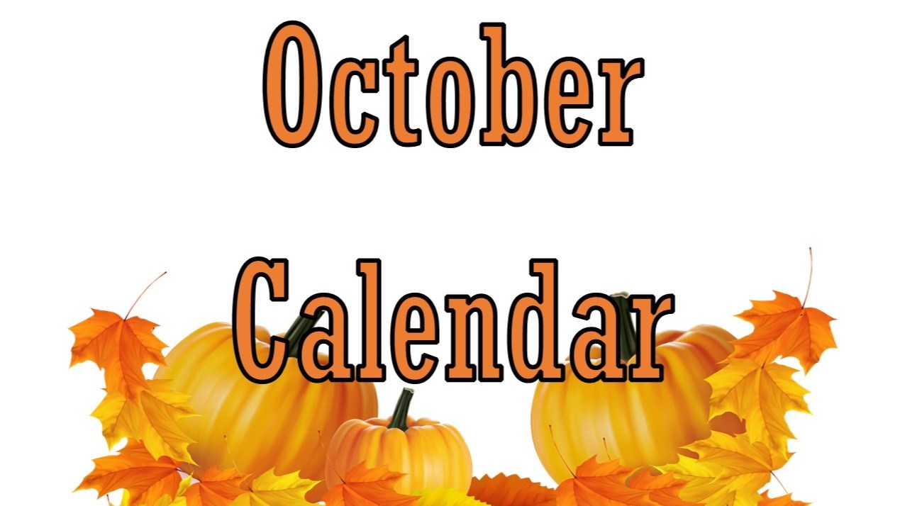 October Calendar