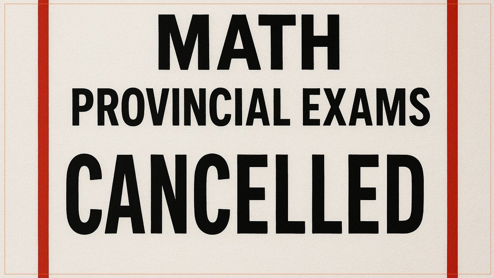 Math Provincial Exams