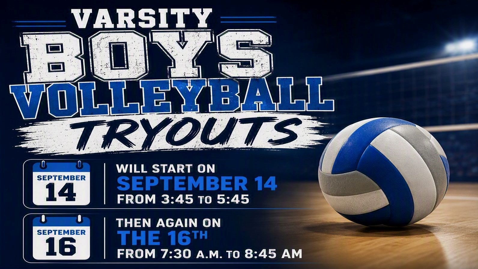 Varsity Boys Volleyball