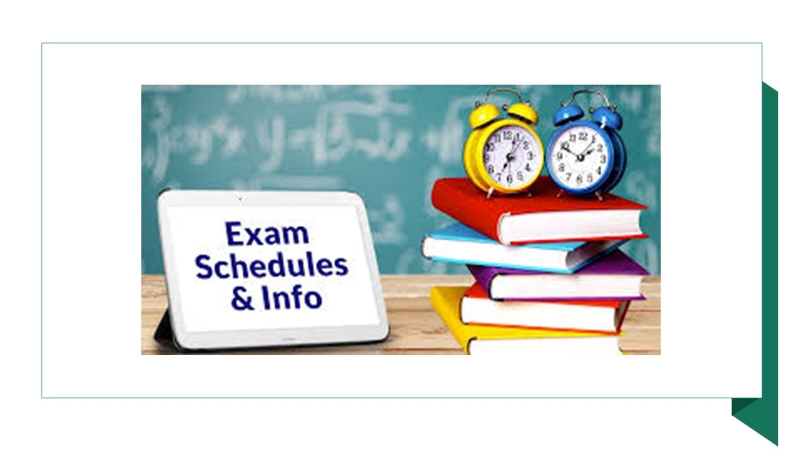 Exam Schedule