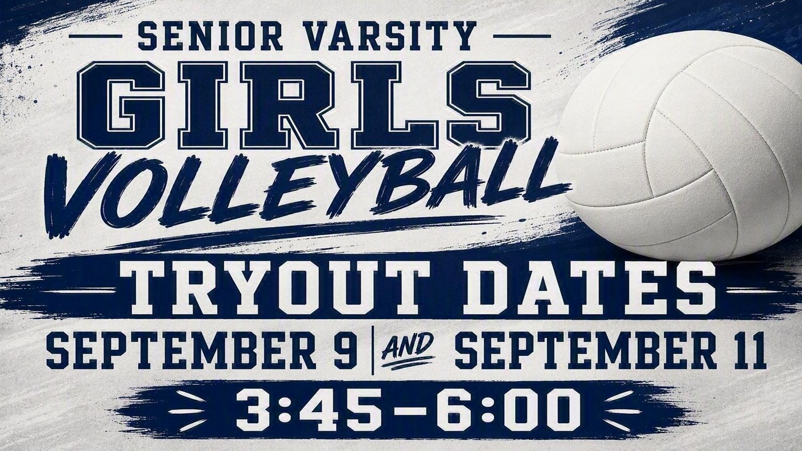 Senior Varsity Volleyball Tryouts
