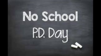 PD Days Friday, October 23, & Monday, October 26 NO CLASSES