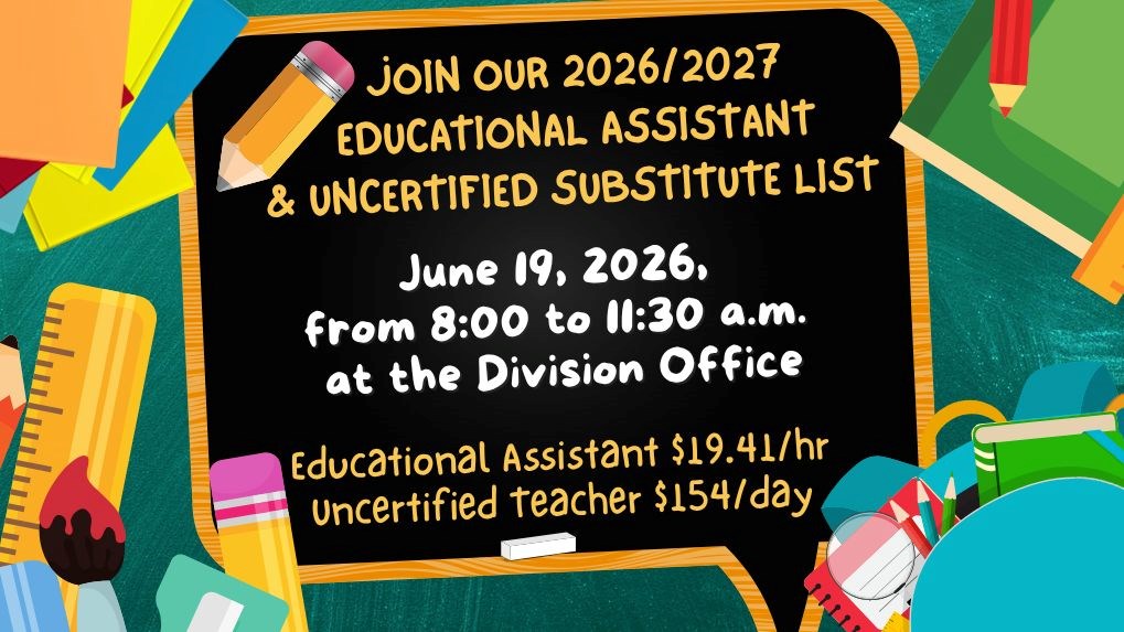In-Person Sign Up for Educational Assistant & Uncertified Substitute List