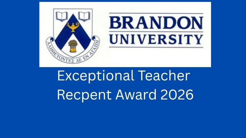 Exceptional Mentor Teacher Award 2026 - Brandon University