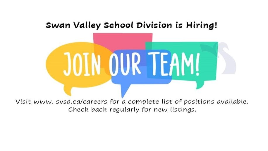 Career Opportunities at Swan Valley School Division